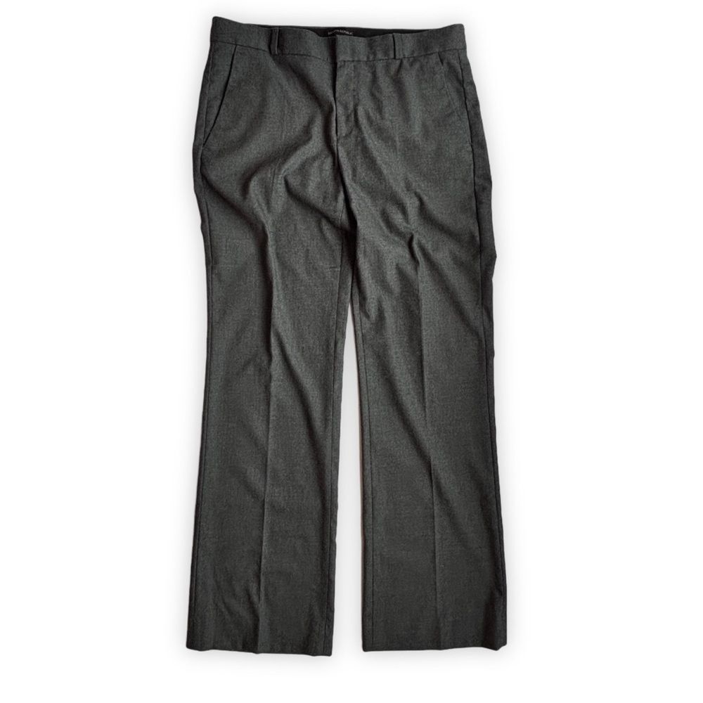 Banana Republic Logan Charcoal Gray Dress Pants Size 10 Trousers Teacher Office